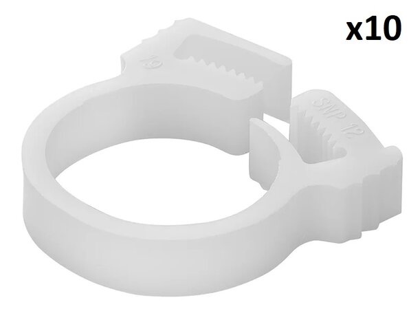 Slangklem snapper 17-19mm x10 stuks