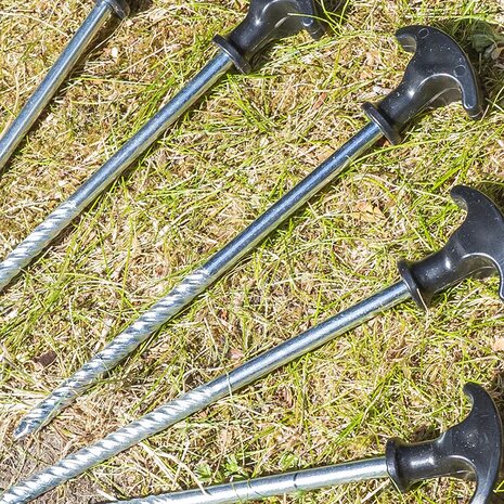 Tentharing 20,5 cm gegalvaniseerd staal schroefbaar x10 stuks