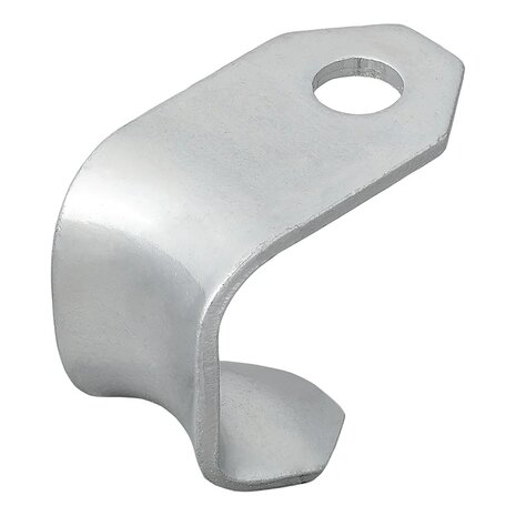 Haak schroefbaar metaal 37 x 25 x 3 mm x5 stuks