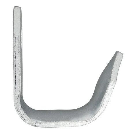 Haak schroefbaar metaal 37 x 25 x 3 mm x5 stuks