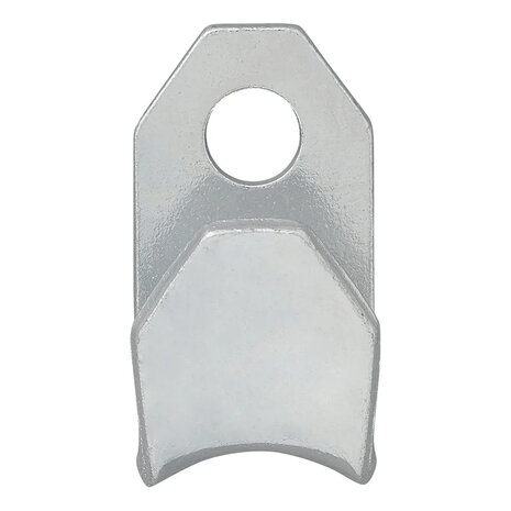Haak schroefbaar metaal 37 x 25 x 3 mm x5 stuks