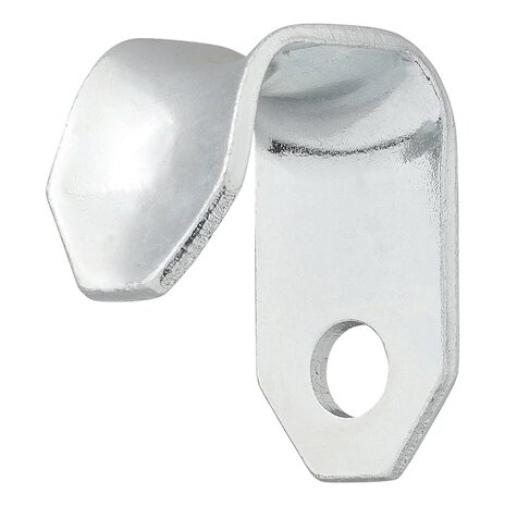 Haak schroefbaar metaal 37 x 25 x 3 mm x5 stuks