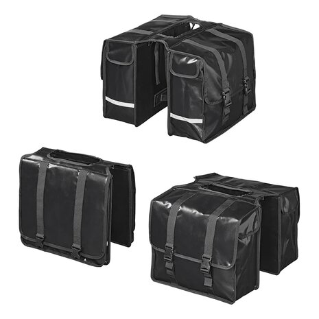 Fietstas dubbel 40L waterdicht