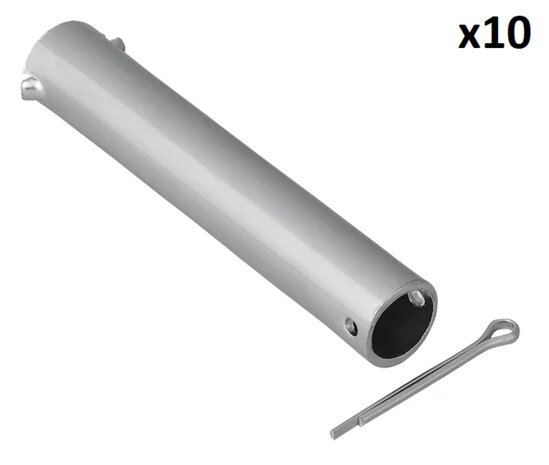 As voor neuswiel 48 mm x10 stuks