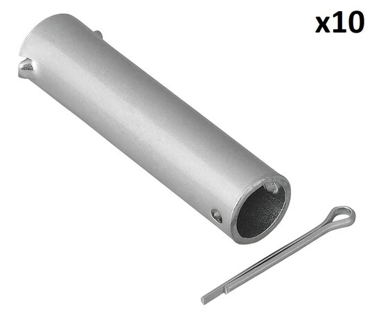 As voor neuswiel 48 mm x10 stuks