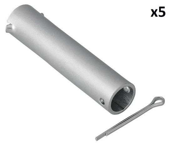 As voor neuswiel 60 mm x5 stuks