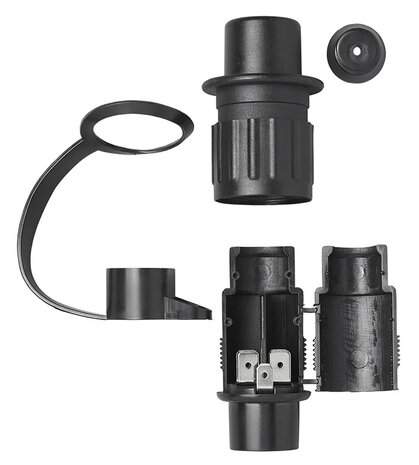 Stekker 3-polig PVC