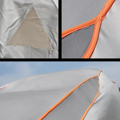 Hagelbeschermhoes XL (540 x 175 x 120 cm) dikte 5 mm
