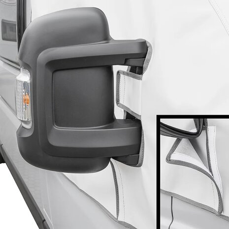Raamafdekking wit voor Fiat Ducato X290 vanaf 2014