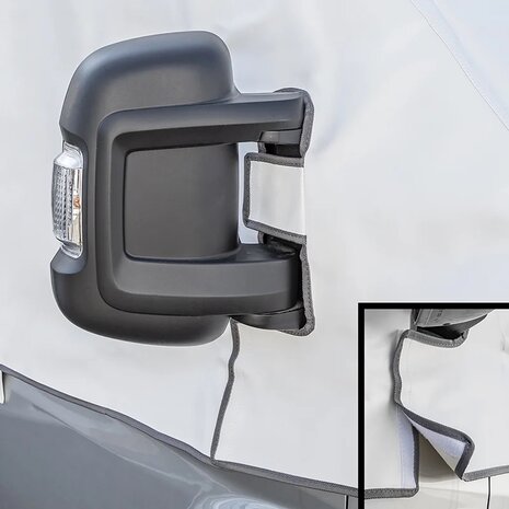 Raamafdekking wit voor Fiat Ducato X250 vanaf 06-2006 - 2014