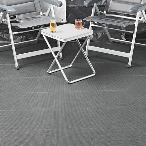 Tenttapijt ademend antraciet grijs 2,50x5,00M