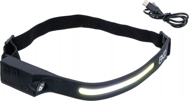 COB-LED hoofdlamp met bewegingssensor