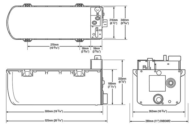 Expanse waterboiler gas underfloor