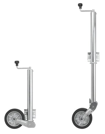Neuswiel 570/60 mm velg metaal groot met rubberband 220 x 65 mm inklapbaar 300 kg