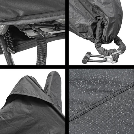Beschermhoes L voor scooter met windscherm