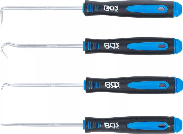 Bgs Technic Hakenset, 4 delig