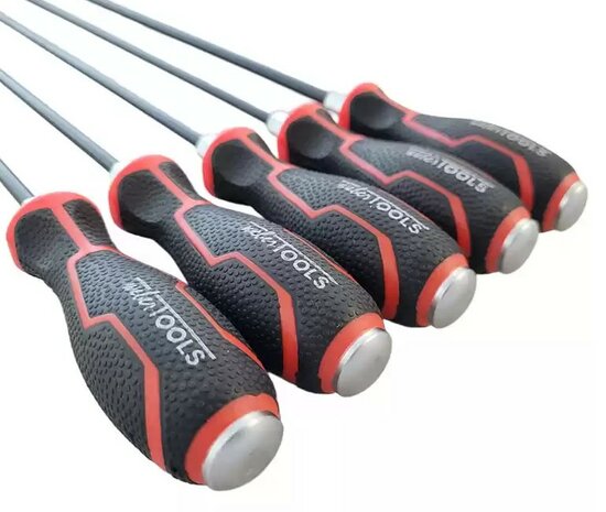 Torx Schroevendraaier Set (Extra Lang) T-20 t/m T40