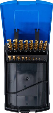 Bgs Technic Spiraalborenset HSS-G titanium gecoat 1 - 10 mm 19-dlg