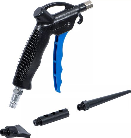 Bgs Technic Luchtblaaspistool met 3 bijlagen