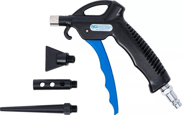 Bgs Technic Luchtblaaspistool met 3 bijlagen