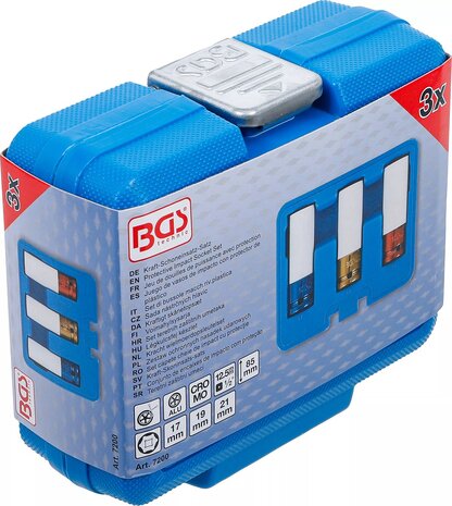 Kracht wielmoerdopsleutelset (1/2) 3-dlg