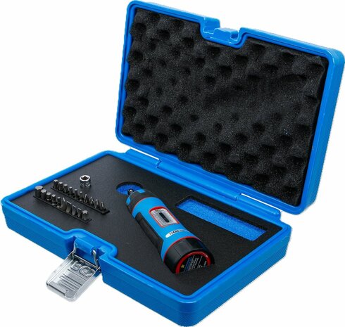 Set momentschroevendraaier compact met bitset (1/4) 1 - 8 Nm 22-dlg