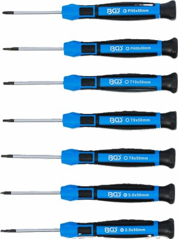 Micro schroevendraaierset 7-dlg