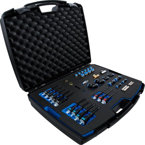 Set adapters en leidingen voor digitaal druk- en compressietester BGS 63410