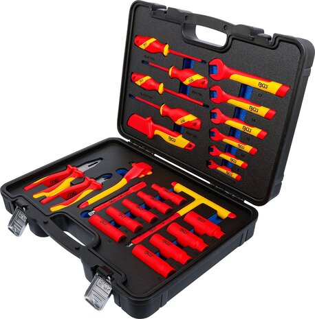VDE-dopsleutelset aandrijving 10 mm (3/8) 25-dlg