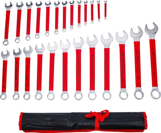 Steekringsleutelset met antislip handgreep 6 - 32 mm 25-dlg