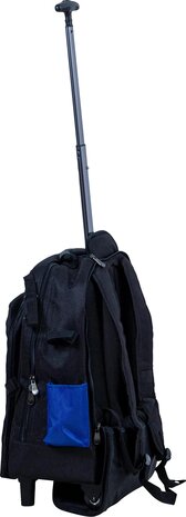 Gereedschapsrugzak met telescopische handgreep verrijdbaar 66-dlg