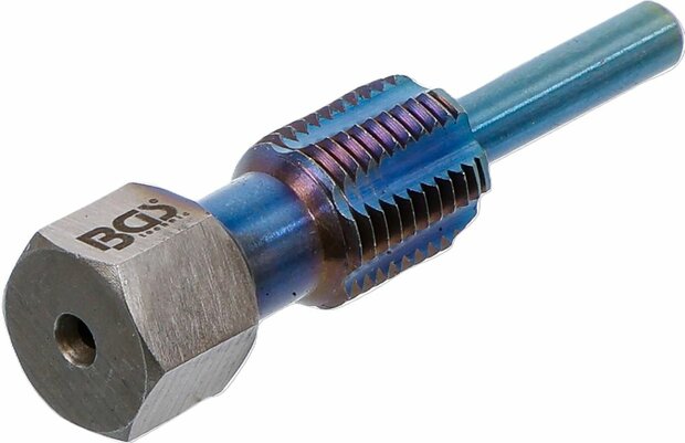 Draadsnijplaat met geleidepin voor temperatuursensoren M12 x 1,25