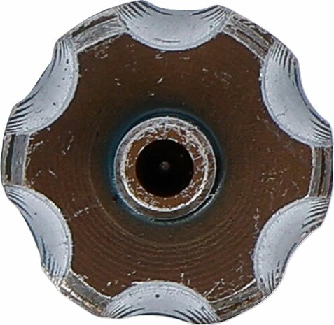 Draadsnijplaat met geleidepin voor temperatuursensoren M16 x 1,5