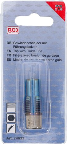 Draadsnijplaat met geleidepin voor lambdasondes M18 x 1,5