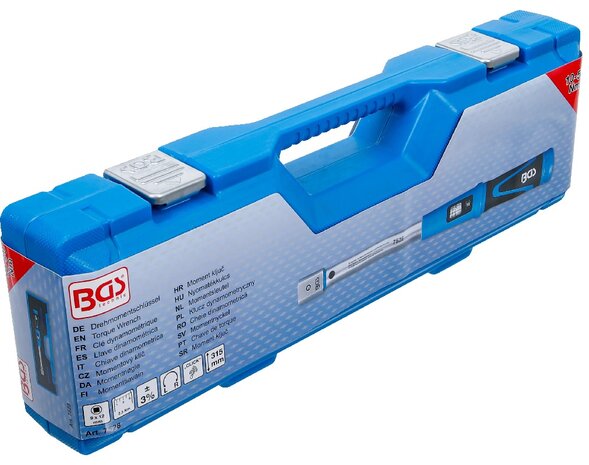 Momentsleutel 10 - 50 Nm voor 9 x 12 mm insteekgereedschap