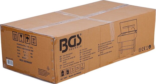 Onderdelen wasbak 150 l