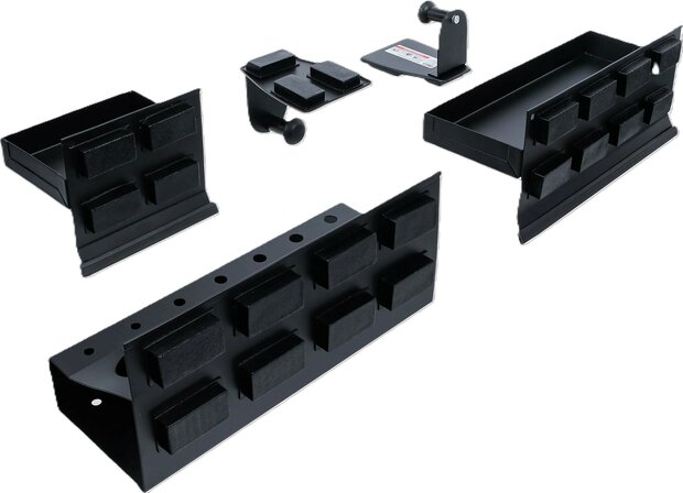 Magnetische legbord- en papierrolhouderset 4-dlg