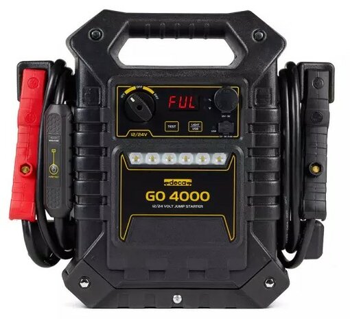 Draagbare Accubooster 12V-4000A / 24V-2000A