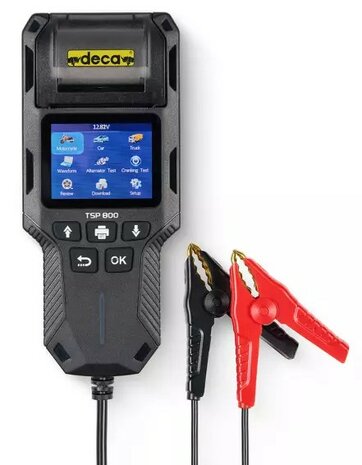 Accutester 12/24V met Printer
