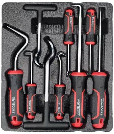 Haken gereedschapset 9-delige