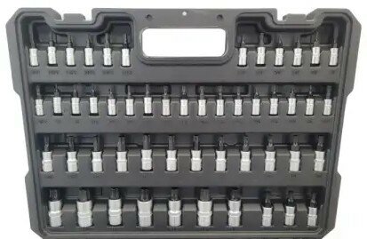 Torx-Dopsleutel Set 1/4+3/8+1/2 101-dlg