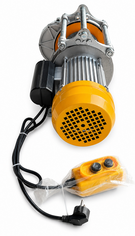 230V Elektrische Lier &ndash; Hefvermogen 500 kg