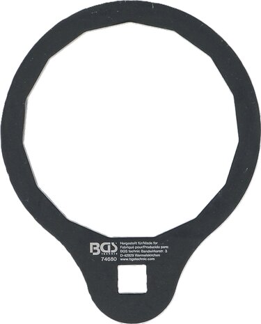 Oliefiltersleutel 15-kant diameter 74,5 mm voor Ford 1.5, 1.6 EcoBoost