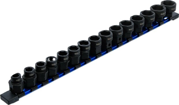Kracht dopsleutelset zeskant extra vlak (1/2) 10 - 24 mm 15-dlg