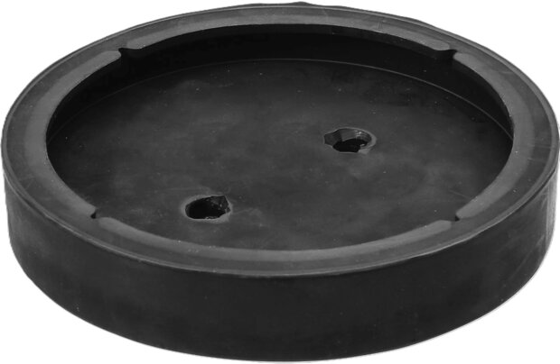 Rubberschijf voor hefplatforms diameter 140 mm