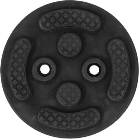 Rubberschijf voor hefplatforms diameter 140 mm
