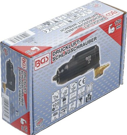 Bgs Technic Slagmoersleutel 10 mm (3/8) Vlinder 135 Nm