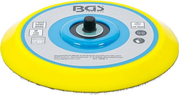 Steunschijf voor BGS 3290 / 8688 diameter 150 mm