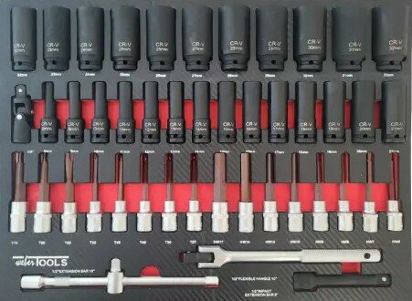 Gereedschapswagen Gevulde Deluxe 290-Delige