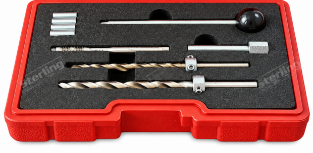 Schroefdraadreparatieset voor injectorbevestigingsbouten 10 stuks